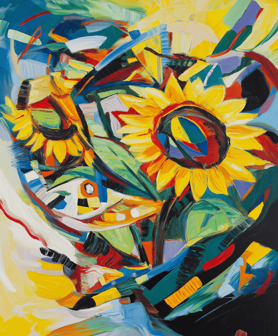 Les Tournesols x Kandinsky