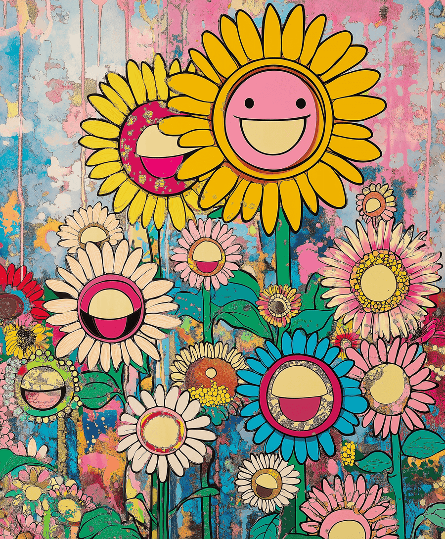 Les Tournesols x Murakami