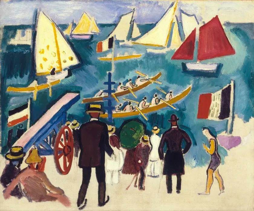 The Regatta - Raoul Dufy