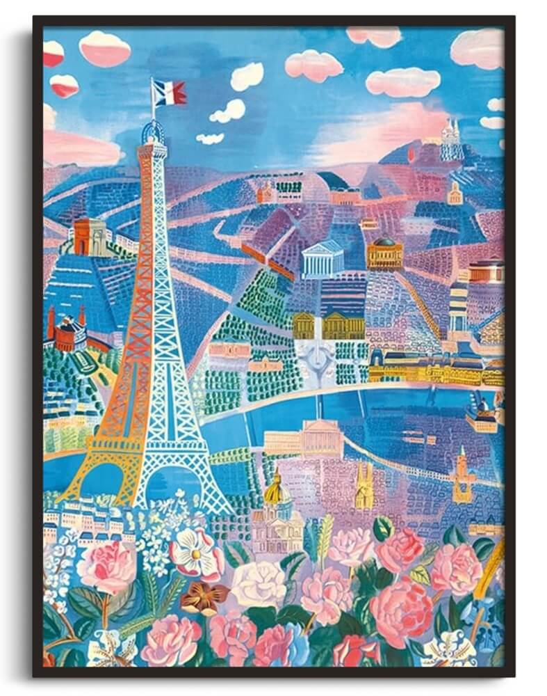 Les floralies de Paris - Raoul Dufy