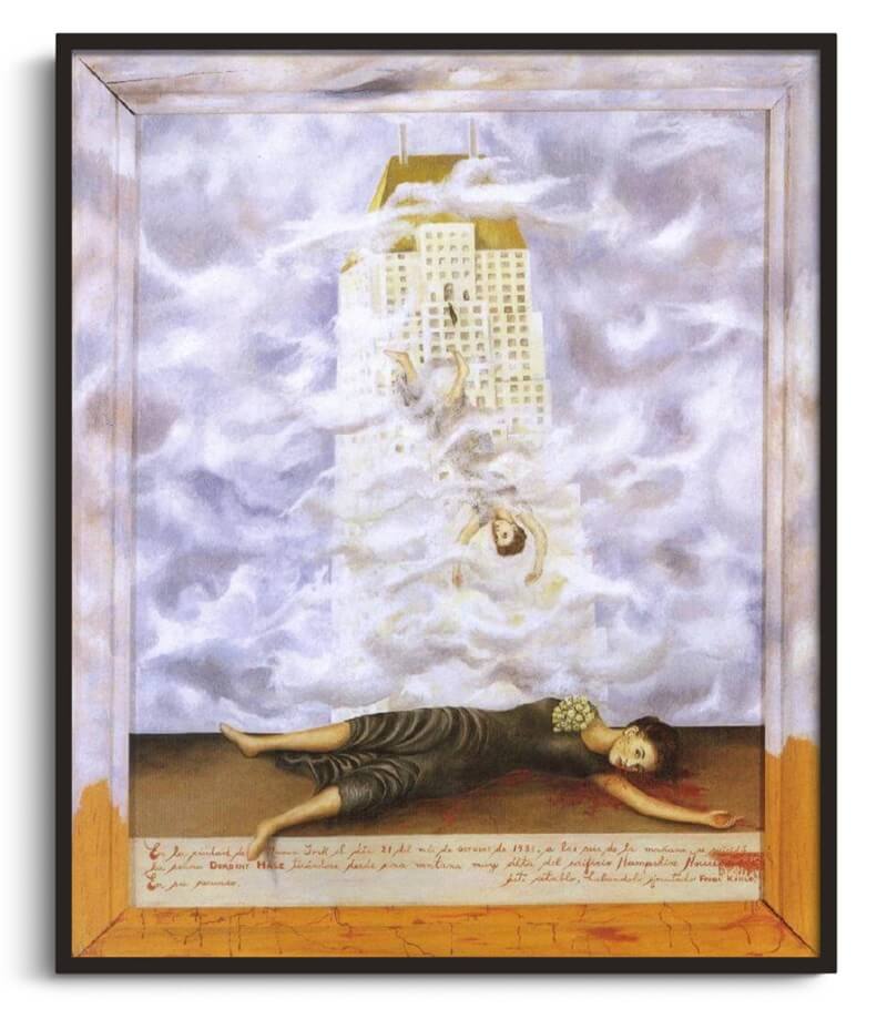 Der Selbstmord von Dorothy Hale - Frida Kahlo