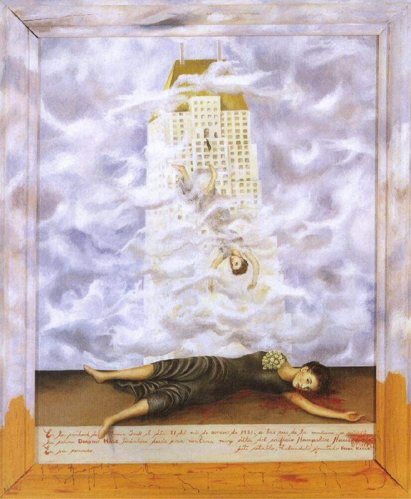 Der Selbstmord von Dorothy Hale - Frida Kahlo