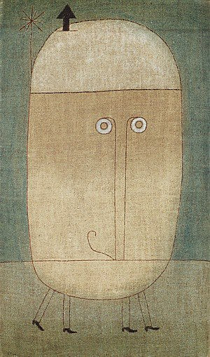 Maske der Angst - Paul Klee