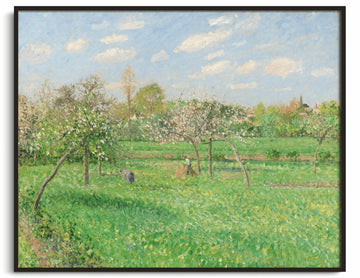 Morgen, Frühling, Sonne, Éragny – Camille Pissarro