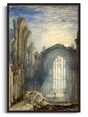 Melrose Abbey - William Turner