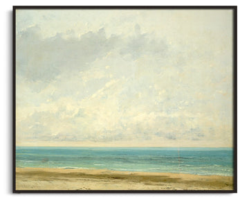 Mer calme II - Gustave Courbet