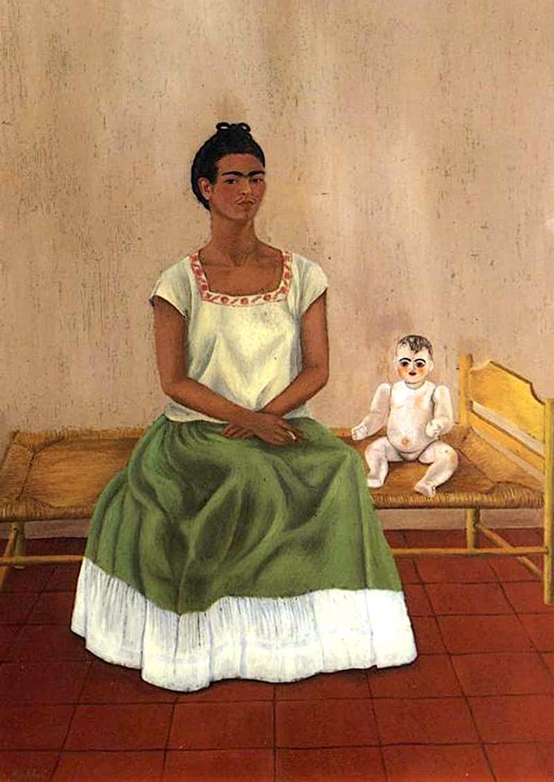 Ich und meine Puppe - Frida Kahlo