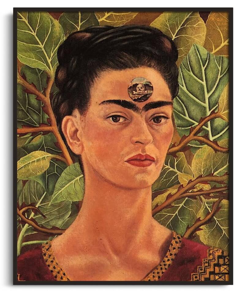 Thinking about Death - Frida Kahlo