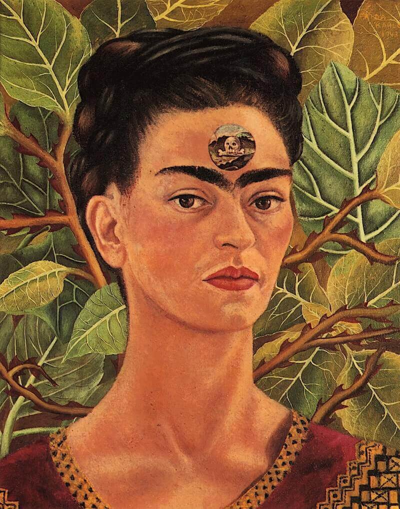 Thinking about Death - Frida Kahlo