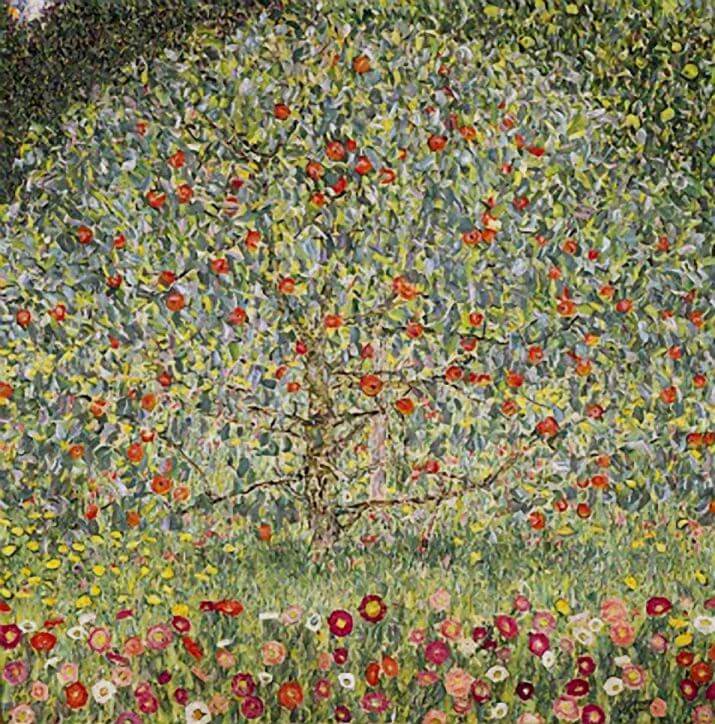 Le Pommier - Gustav Klimt