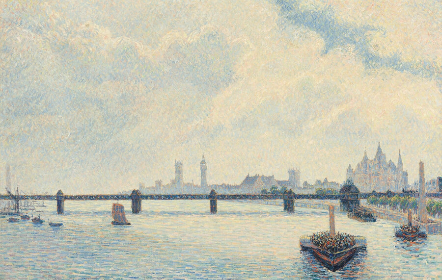 Pont de Charing Cross - Camille Pissarro