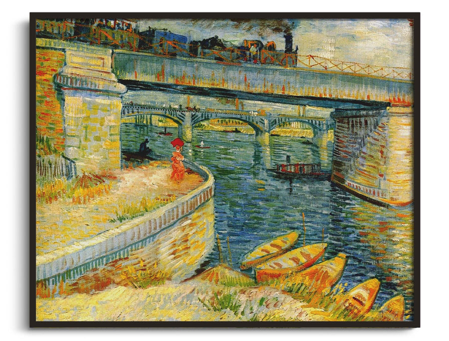 Ponts sur la Seine à Asnières - Vincent Van Gogh