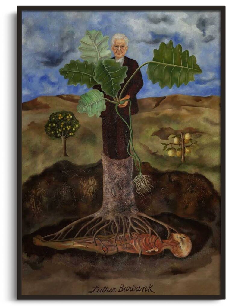 Porträt von Luther Burbank - Frida Kahlo