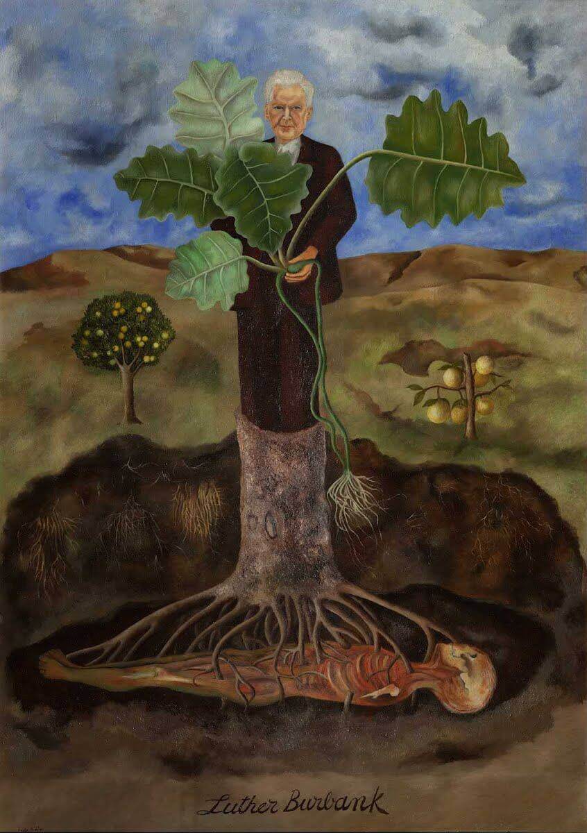 Porträt von Luther Burbank - Frida Kahlo