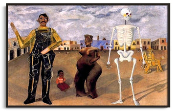 Vier Bewohner von Mexiko - Frida Kahlo