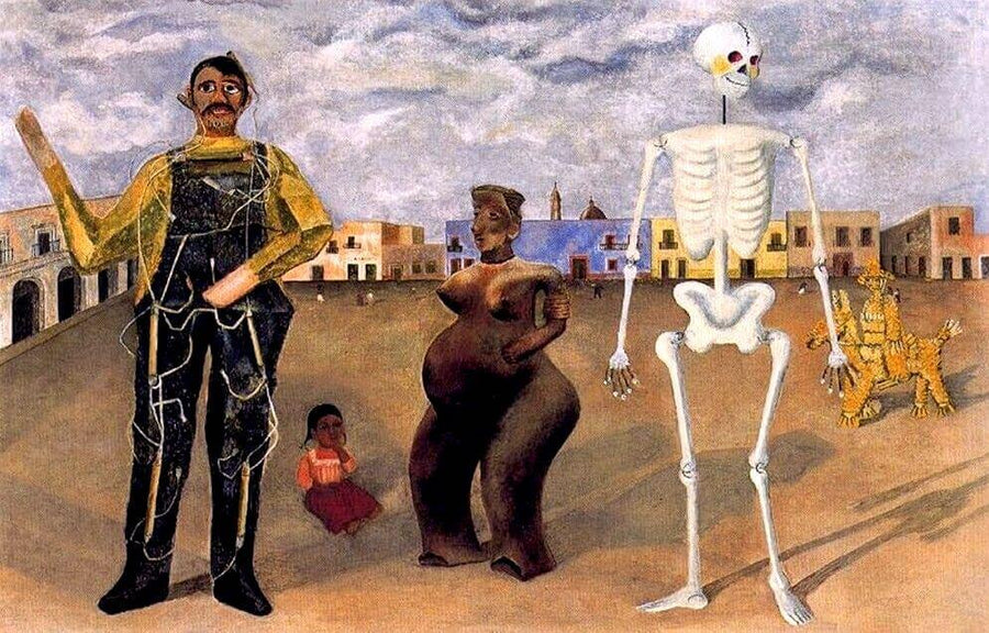 Quatre habitants du Mexique - Frida Kahlo