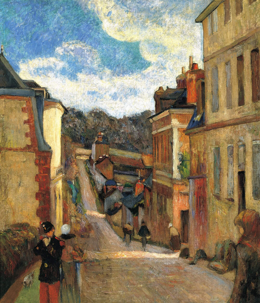 Rue Jouvenet à Rouen - Paul Gauguin