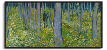 Unterholz mit zwei Personen - Vincent Van Gogh