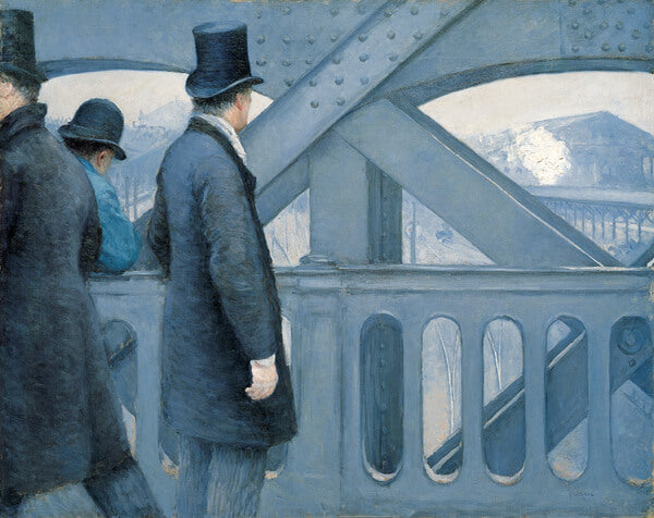 Sur le Pont de l'Europe - Gustave Caillbotte
