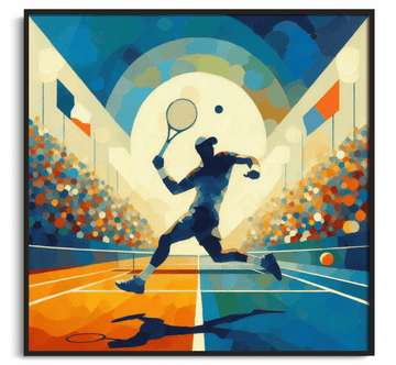 Tennis player x Delaunay