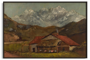 Un chalet suisse - Gustave Courbet