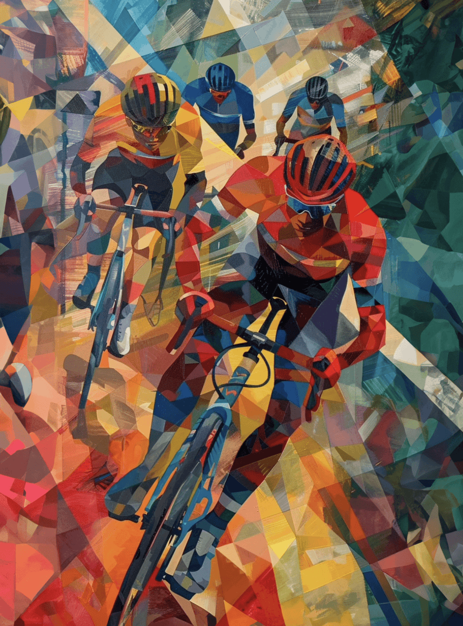 The Cyclists x De la Fresnaye