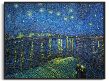 Sternennacht auf der Rhône - Vincent Van Gogh