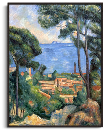 L'Estaque und das Château d'If – Paul Cézanne