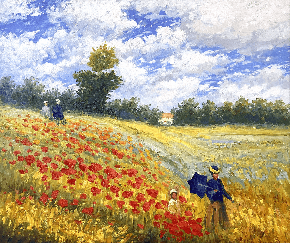 Les Coquelicots de Claude Monet