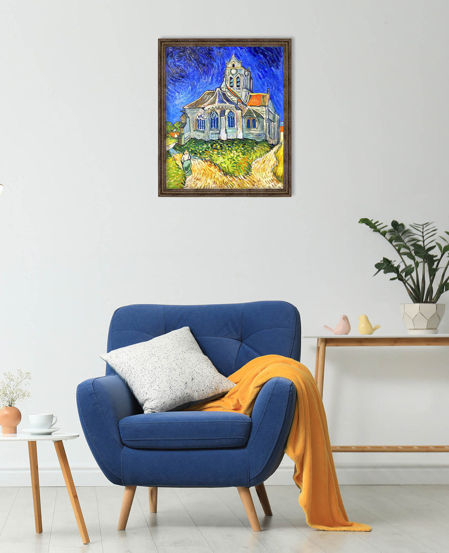 The Church at Auvers - Vincent Van Gogh