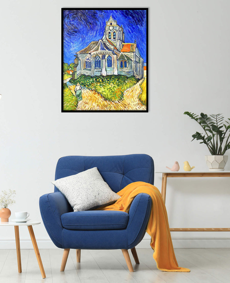 L'Eglise d'Auvers-sur-Oise - Vincent Van Gogh