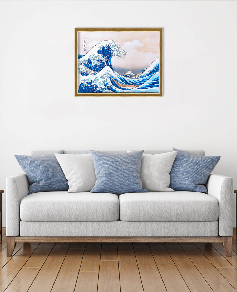 Große Welle von Kanagawa - Hokusai