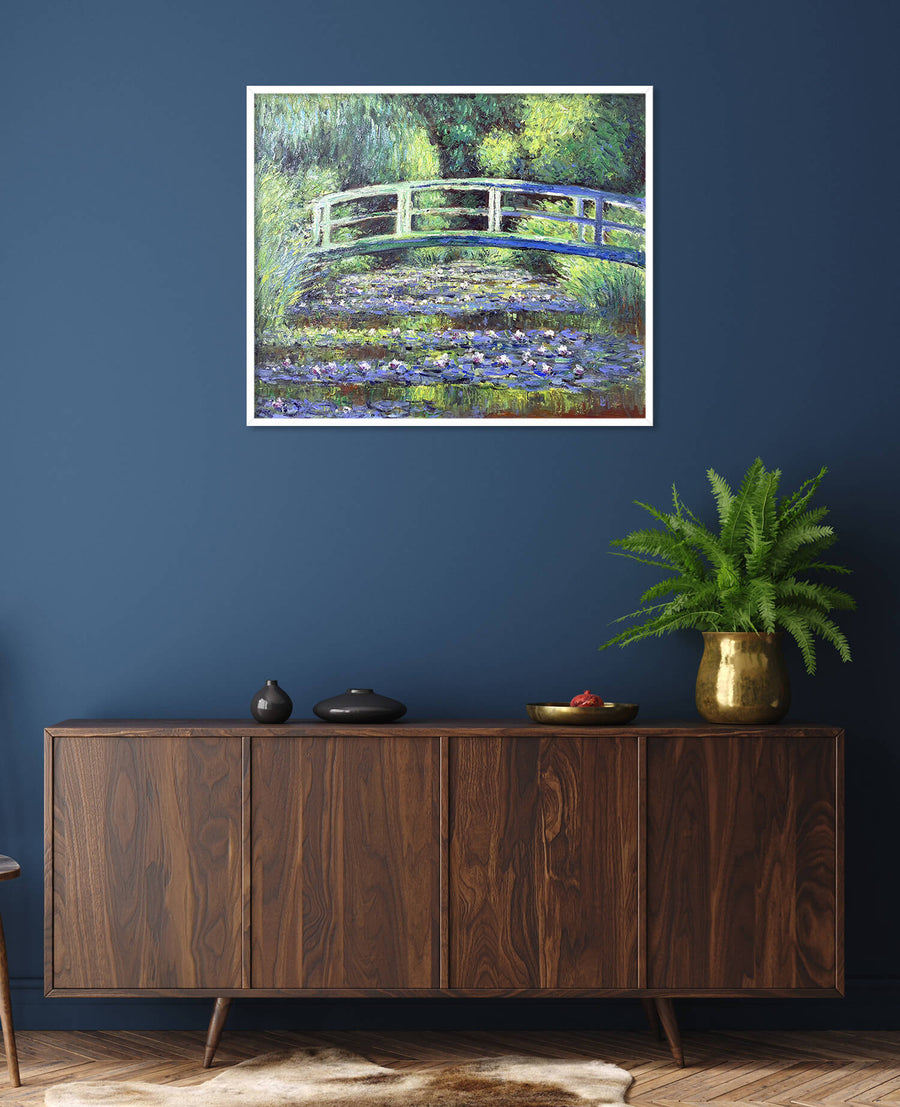 Das Seerosenbecken, grüne Harmonie - Claude Monet