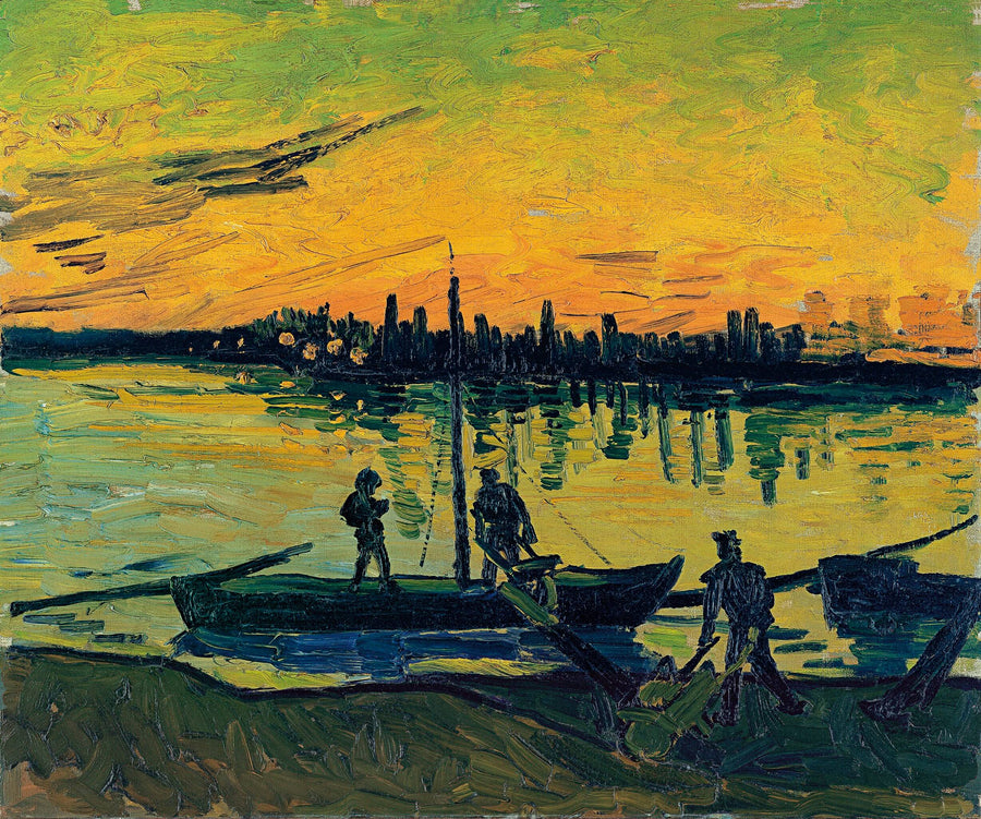 Kohlekähne - Vincent Van Gogh