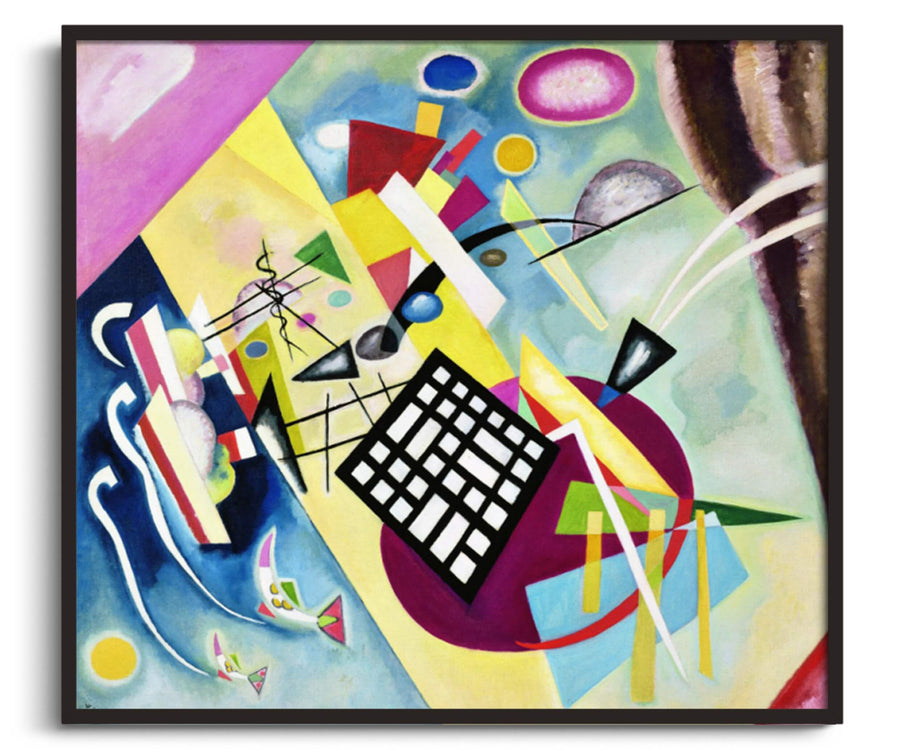 The black grid - Vassily Kandinsky