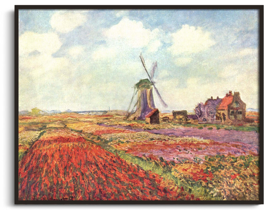 Tulpenfelder in Holland - Claude Monet