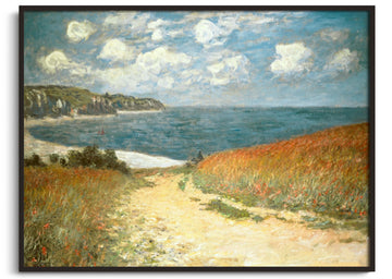Weg in den Weizenfeldern bei Pourville - Claude Monet
