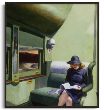 Compartment C, Car 293 - Edward Hopper