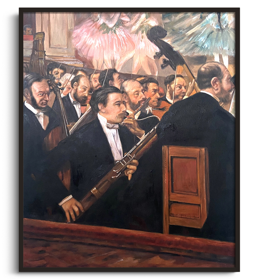 Das Opernorchester - Edgar Degas