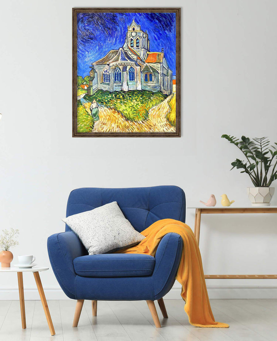 Die Kirche von Auvers-sur-Oise - Vincent Van Gogh