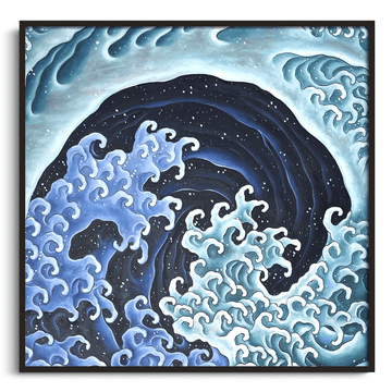Frauenwelle - Hokusai
