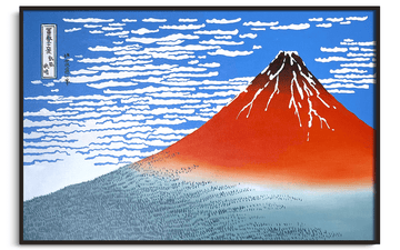 Der Fuji an einem klaren Tag - Hokusai