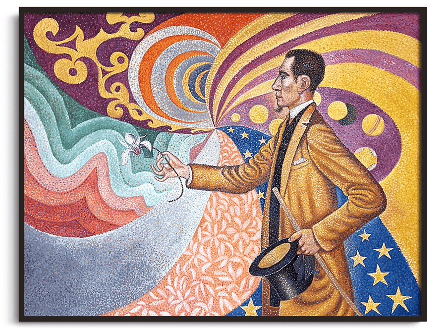 Das Porträt von Félix Fénéon - Paul Signac