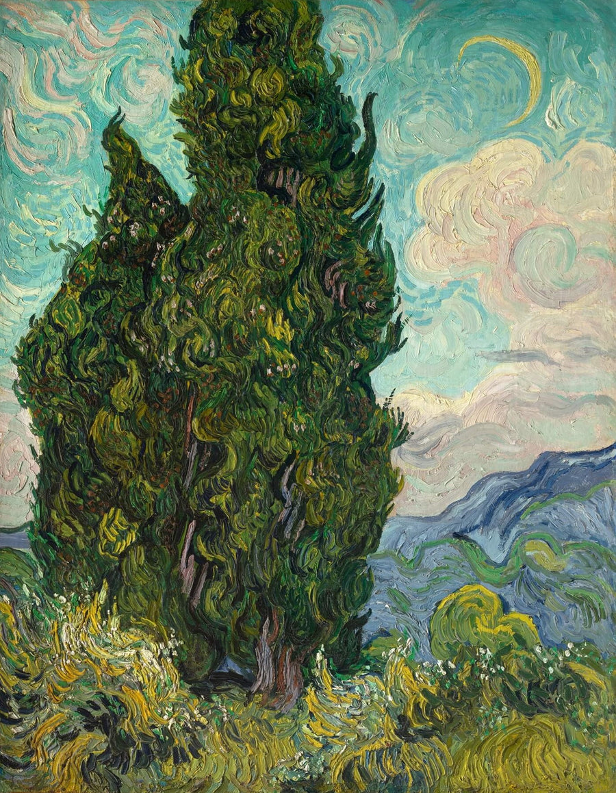 The Cypresses - Vincent Van Gogh