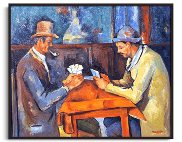 Die Kartenspieler - Paul Cézanne