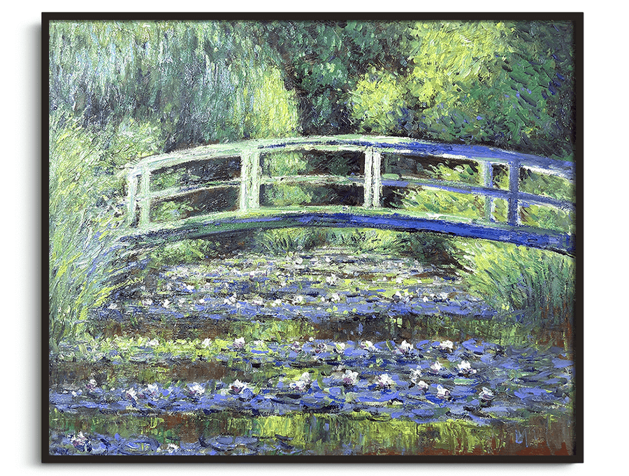 Waterlily pond, green harmony - Claude Monet