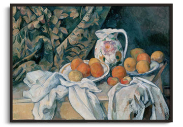 Stillleben mit einem Vorhang - Paul Cézanne