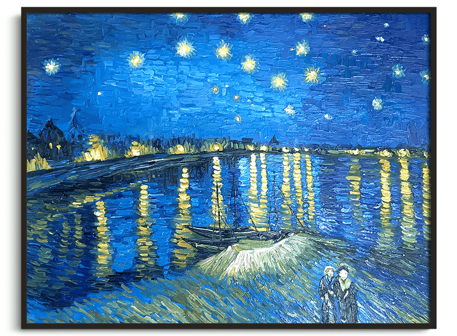 Sternennacht auf der Rhône - Vincent Van Gogh