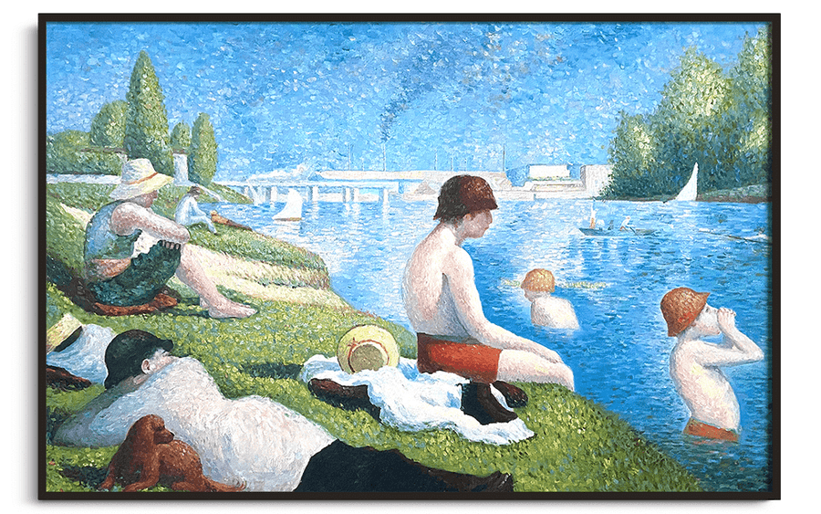 Ein Bad in Asnières - Georges Seurat