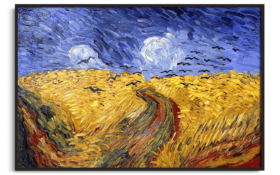 Weizenfeld mit Krähen - Vincent Van Gogh